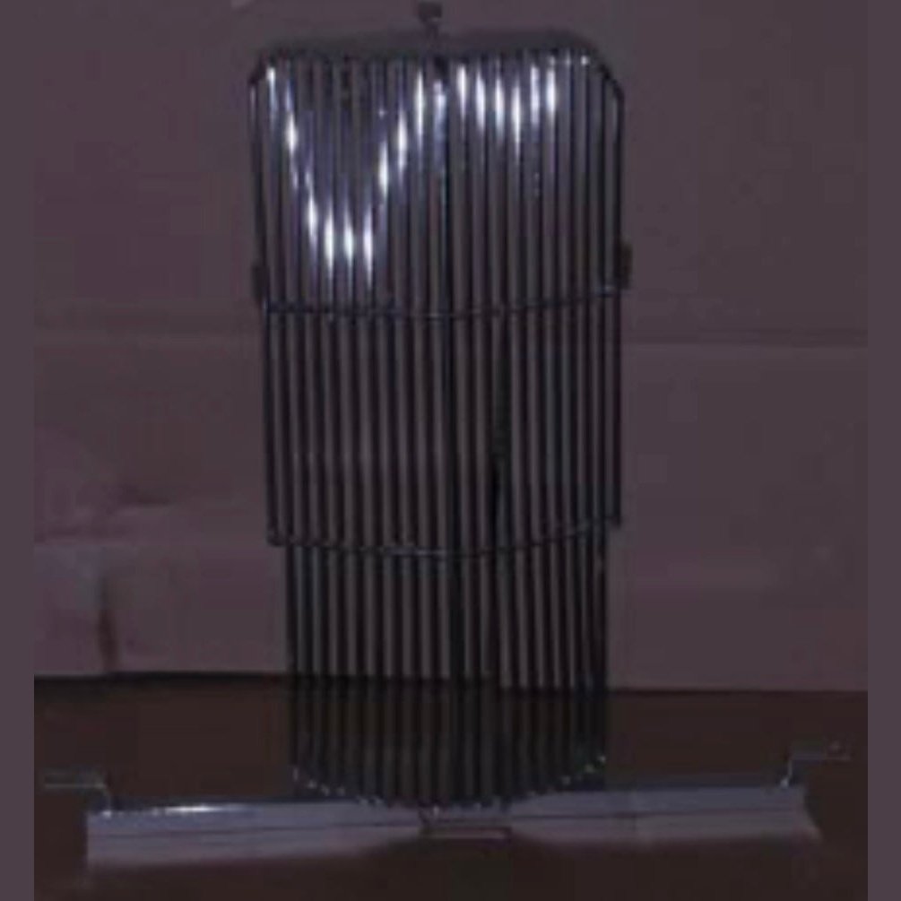 GRILL-34 FORD-CHROME PLT