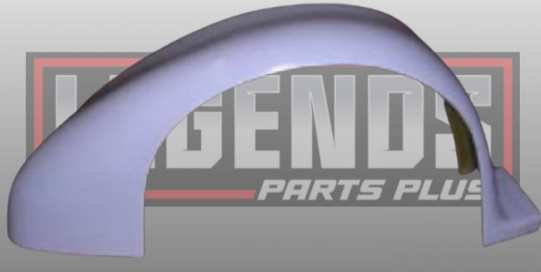 FENDER--RIGHT REAR WHITE