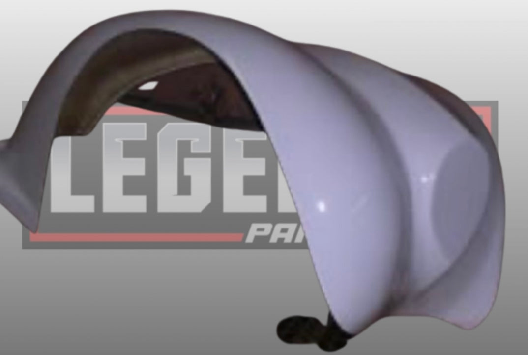 FENDER--RT FRT 37 FORD WHITE