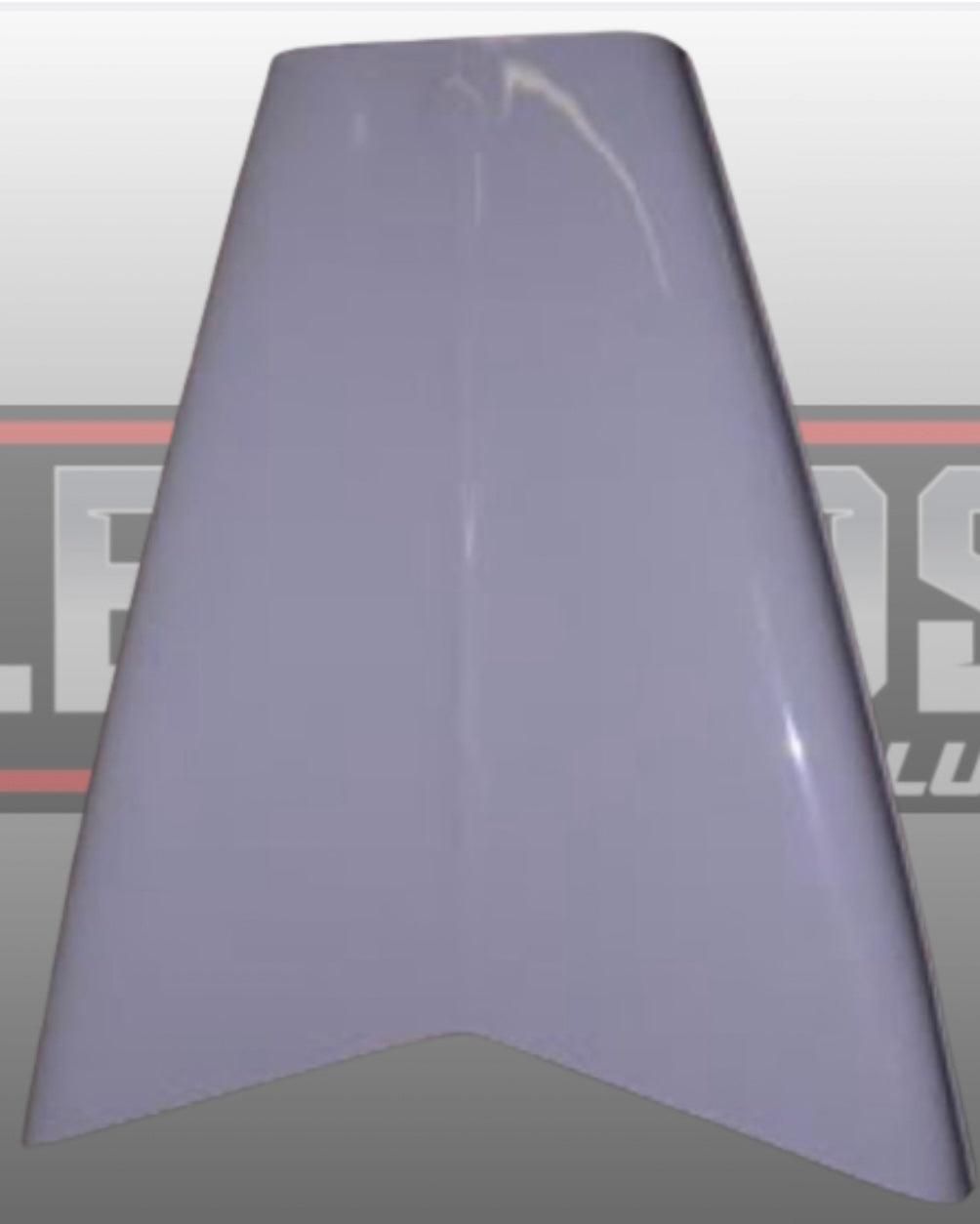 HOOD--37 DODGE WHITE